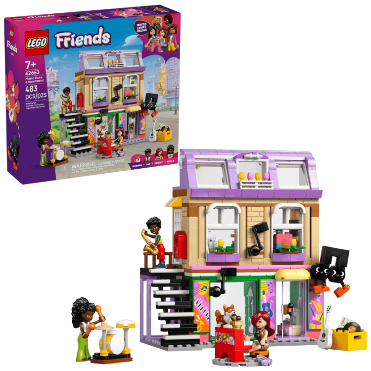 LEGO Friends – Obchod s hudobninami